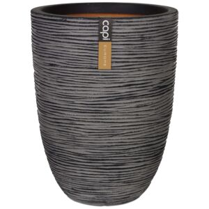 Capi vaas "Nature Rib" elegantne, madal, 46 x 58 cm antratsiithall