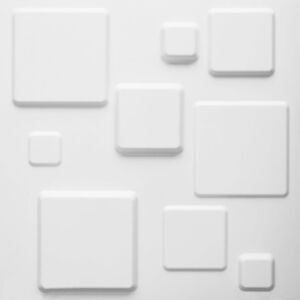 WallArt 3D-seinapaneelid, ruudud, 12 tk