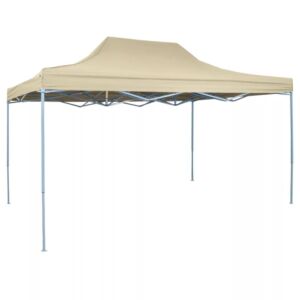 Pood24 kokkupandav pop-up telk, 3 x 4,5 m, kreemjas