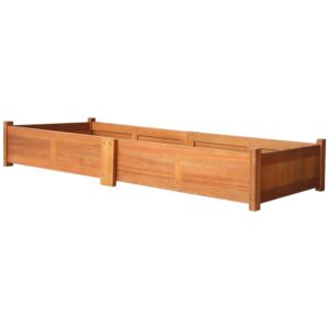 Pood24 taimekast 200 x 50 x 25 cm akaatsiapuu