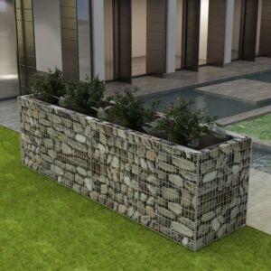 Pood24 gabioon-taimekast, teras 360 x 90 x 100 cm