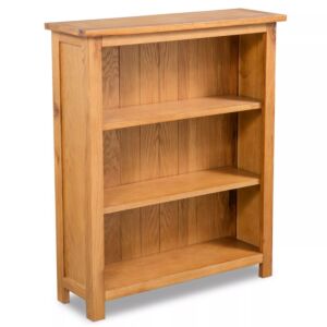 POOD24 Книжный шкаф с 3 полками, 70 x 22,5 x 82 см, дуб