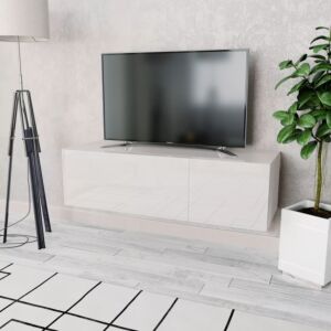 POOD24 тумба под ТВ, ДСП, 120 x 40 x 34 см, белый