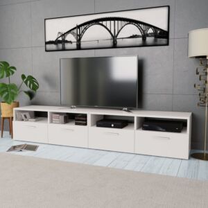 POOD24 Тумба под ТВ, 2 шт, ДСП 95 x 35 x 36 см, белый
