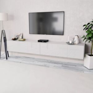 POOD24 Тумба под ТВ 2 шт, ДСП, 120 x 40 x 34 см, белый