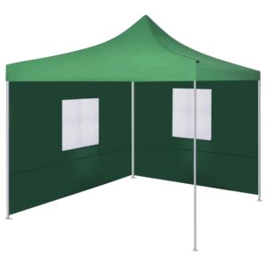 Pood24 kokkupandav telk 2 seinaga, 3 x 3 m, roheline