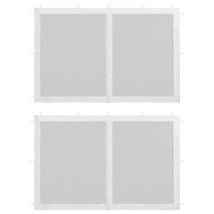 Pood24 peotelgi külgseinad 2 tk, võrk, valge