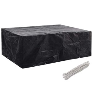 Pood24 aiamööbli kate 8 kinnitusavaga, 242 x 162 x 100 cm