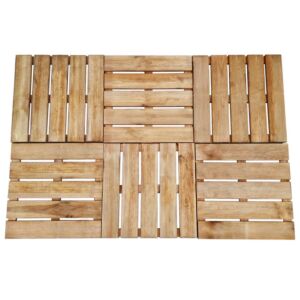 POOD24 Террасная плитка, 6 шт, 50 x 50 см, дерево, коричневая
