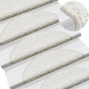 POOD24 Коврики 15 шт, белые, 65 x 25 см