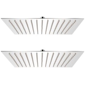 Pood24 vihmaduši otsak, 2 tk, roostevaba teras 30 x 30 cm