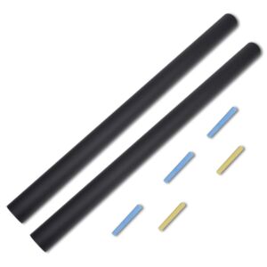 Seinakleebis tahvel 0,6 x 2 m, 2 rulli koos kriitidega 