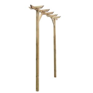 Pood24 lehtla 200 x 40 x 205, puit