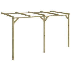 Pood24 lehtla-varikatus 2 x 4 x 2,2 m, puit