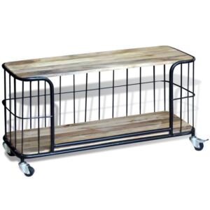 Pood24i Тумба под ТВ из дерева манго 100 x 40 x 45 см