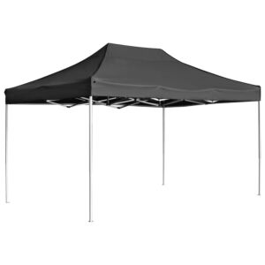 Pood24 kokkupandav peotelk, alumiinium, 4,5 x 3 m, antratsiithall