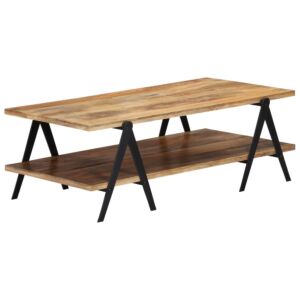 Pood24 kohvilaud 115 x 60 x 40 cm, tugevast mangopuust