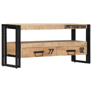 POOD24 тумба под телевизор, 100 x 30 x 45 см, прочное дерево манго