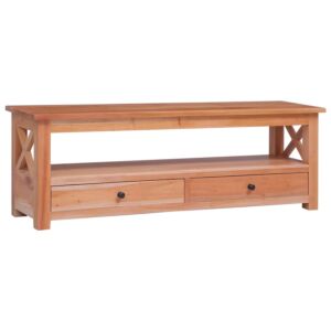 POOD24 тумба под ТВ 120 x 30 x 40 см, прочное красное дерево