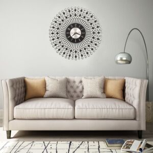 Pood24 seinakell metall 43 cm must