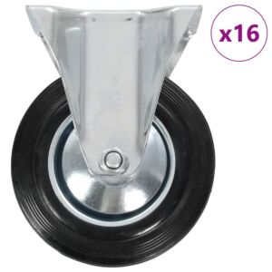 Pood24 fikseeritud rattad, 16 tk, 160 mm