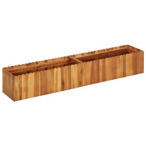 Pood24 taimekast 150 x 30 x 25 cm toekas akaatsiapuit