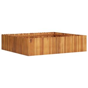 Pood24 taimekast 100 x 100 x 25 cm toekas akaatsiapuit