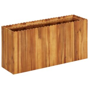 Pood24 taimekast 100 x 30 x 50 cm toekas akaatsiapuit