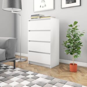 POOD24 комод, белый, ДСП 60x35x98,5 см