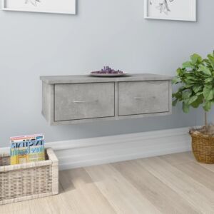 POOD24 настенные ящики, ДСП, серый бетон, 60 x 26 x 18,5 см