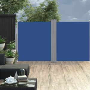 Pood24 lahtitõmmatav külgsein, sinine, 160 x 600 cm