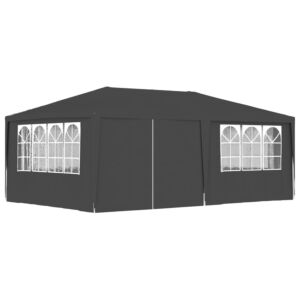 Pood24 professionaalne peotelk külgseintega, 4x6 m, antatsiit 90 g/m²