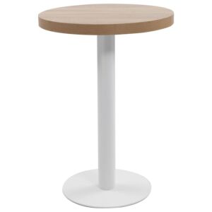 Pood24 bistroolaud, helepruun, 60 cm, MDF