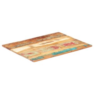 Pood24 ristkülikukujuline lauaplaat 70x80 cm 15–16 mm taastatud puit