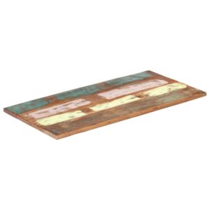 Pood24 ristkülikukujuline lauaplaat 60x120 cm 25–27 mm taastatud puit