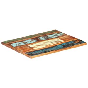Pood24 ristkülikukujuline lauaplaat 70x80 cm 25–27 mm taastatud puit