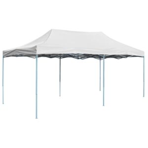 Pood24 professionaalne kokkupandav peotelk, 3 x 6 m teras, valge
