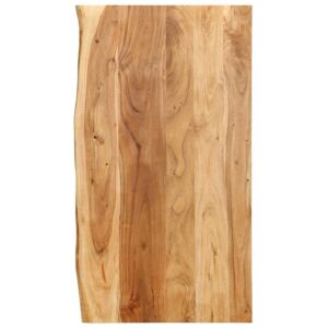 POOD24 Тарелка на шкафчик для ванной из прочной древесины акации, 100 x 55 x 2,5 см