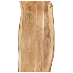 Pood24 lauaplaat akaatsiapuidust 118x(50-60)x2,5 cm