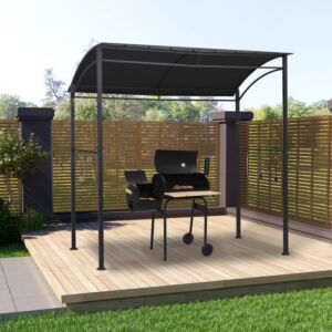 Pood24 grilli varikatus 215 x 150 x 220 cm, antratsiithall, teras