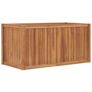 Pood24 taimekast 100 x 50 x 50 cm toekas tiikpuu 