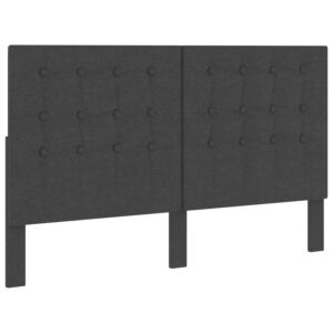 Pood24 tupsudega voodipeats tumehallist kangast 160 x 200 cm 
