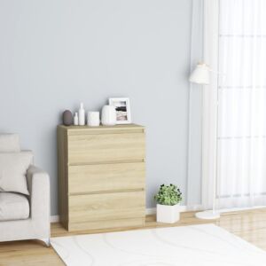 POOD24 комод Sonoma дуб 60 x 35 x 76 см, ДСП