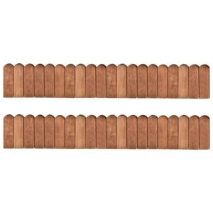 Pood24 murupiirded, 2 tk, 120 cm, immutatud männipuit