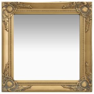Pood24 barokkstiilis seinapeegel 50 x 50 cm, kuldne
