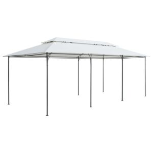 Pood24 varikatus, 600 x 298 x 270 cm, valge, 180 g/m²