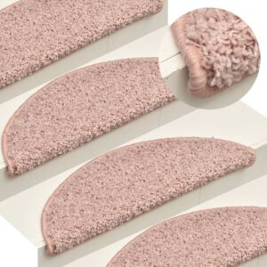 POOD24 коврики для лестниц 15 шт, розовые, 65 x 21 x 4 см