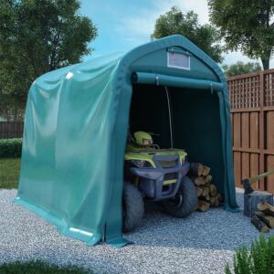 Pood24 telk-garaaž, PVC 2,4 x 2,4 m roheline