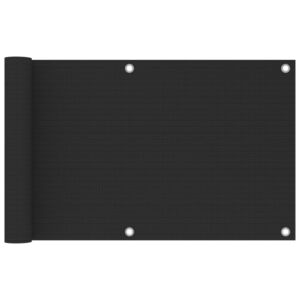 Pood24 rõdusirm HDPE, 75 x 500 cm, antratsiithall