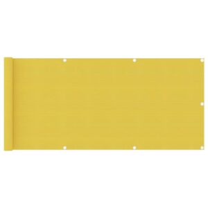 Pood24 rõdusirm, kollane, 75 x 400 cm, HDPE